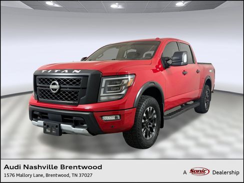 Used 2021 Nissan Titan PRO-4X w/ Pro-4x Convenience Package AWD/4WD image 1