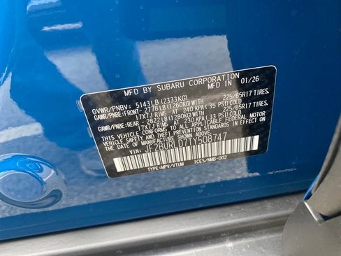 New 2026 Subaru Outback Wilderness AWD/4WD image 27