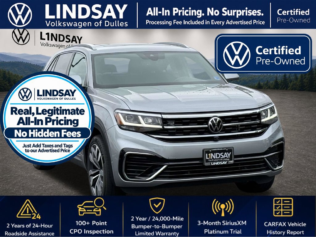 Used 2021 Volkswagen Atlas Cross Sport SEL Premium R-Line AWD/4WD image 1