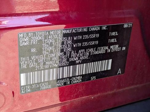 Used 2021 Toyota RAV4 XLE Premium FWD image 25