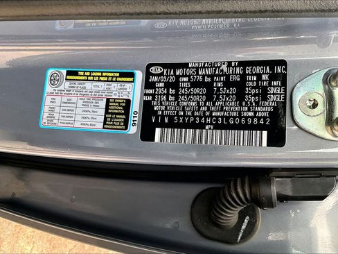 Used 2020 Kia Telluride EX w/ EX Premium Package FWD image 35