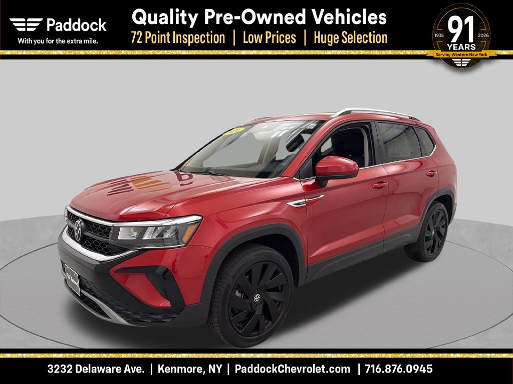 Used 2024 Volkswagen Taos SE w/ Black Wheel Plus Package AWD/4WD 360° Tour
