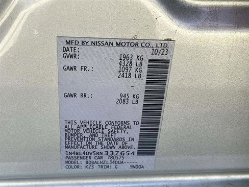Used 2024 Nissan Altima 2.5 SV image 12