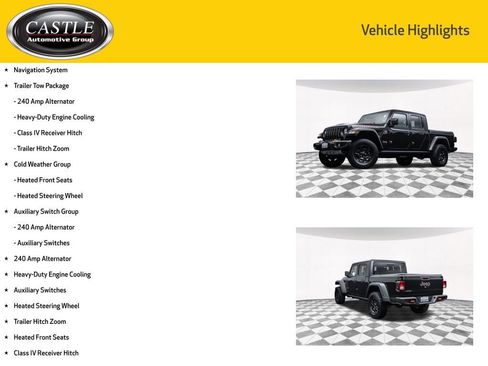 Used 2023 Jeep Gladiator Mojave w/ Cold Weather Group image 4