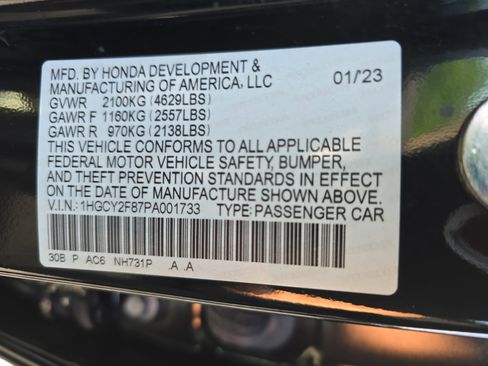 Used 2023 Honda Accord Touring image 36
