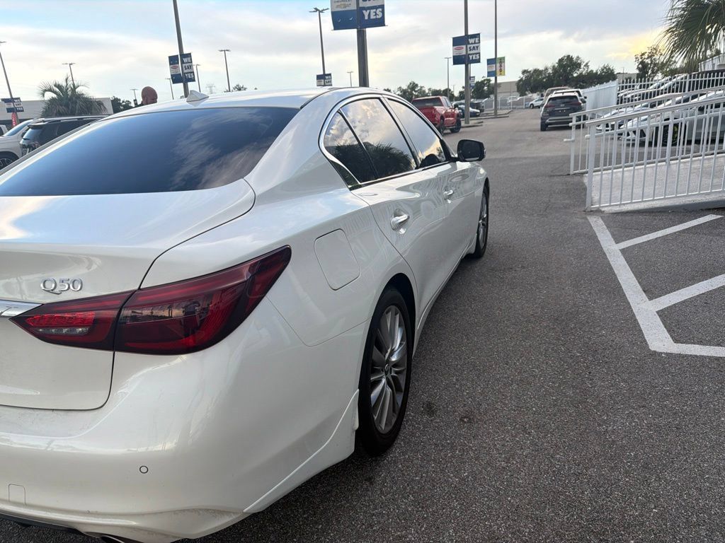 Used 2024 INFINITI Q50 Luxe w/ Cargo Package RWD image 6