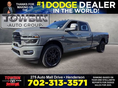 New 2025 RAM 3500 Laramie w/ Night Edition RWD image 1