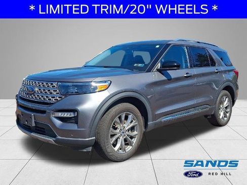 Certified 2022 Ford Explorer Limited AWD/4WD image 1