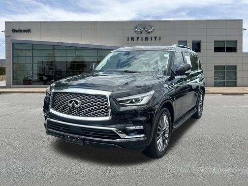 Used 2019 INFINITI QX80 Luxe w/ 22" Wheel Package RWD image 1