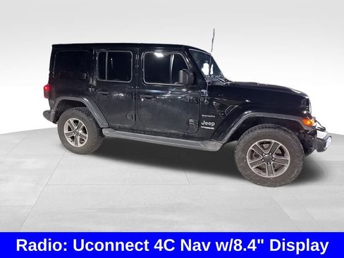 Used 2021 Jeep Wrangler Unlimited Sahara w/ Uconnect 4C Nav & Sound Group image 10