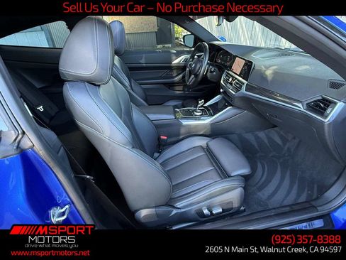 Used 2022 BMW 430i Coupe w/ M Sport Package RWD image 16