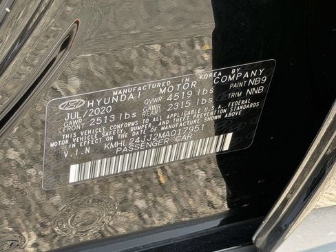 Certified 2021 Hyundai Sonata Blue FWD image 20