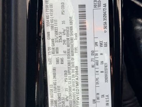 Used 2021 Ford F150 Limited image 27