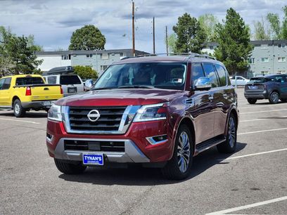 Used 2023 Nissan Armada Platinum w/ Captain's Chairs Package
