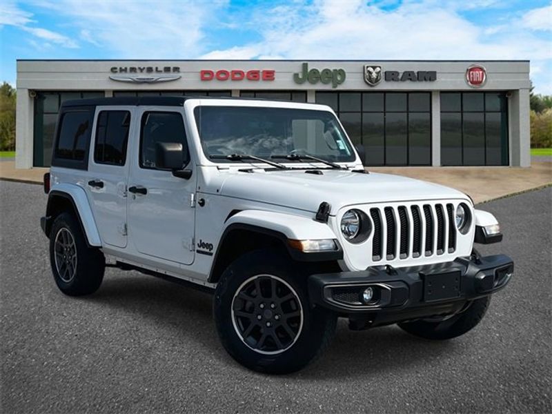 Certified 2021 Jeep Wrangler Unlimited Sport image 1