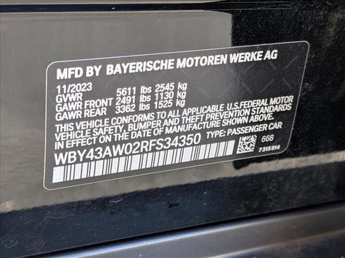 Certified 2024 BMW i4 eDrive35 w/ Premium Package RWD image 26