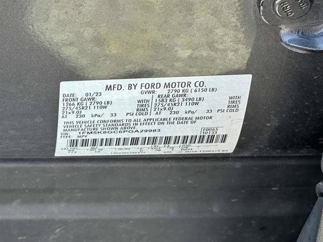 Used 2023 Ford Explorer ST w/ Equipment Group 401A AWD/4WD image 36