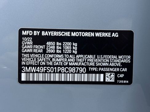Used 2023 BMW M340i w/ Premium Package RWD image 47