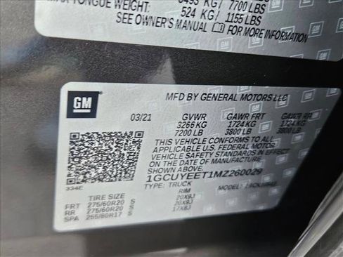 Certified 2021 Chevrolet Silverado 1500 RST w/ All Star Edition Plus image 22