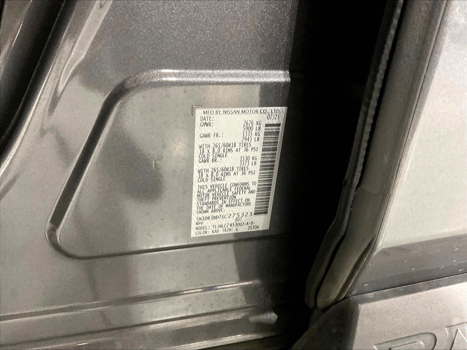 Used 2025 Nissan Pathfinder Rock Creek AWD/4WD image 6