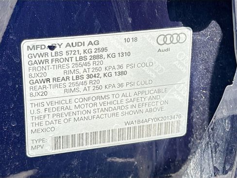 Used 2019 Audi SQ5 Premium Plus AWD/4WD image 35