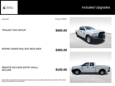 Used 2022 RAM 1500 Tradesman w/ Trailer Tow Group RWD image 43