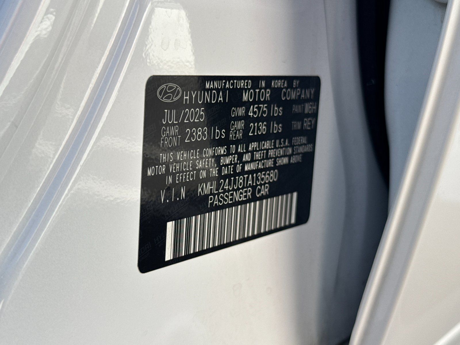 Used 2026 Hyundai Sonata Blue FWD image 25
