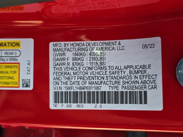 Used 2023 Honda Civic Sport Touring image 38