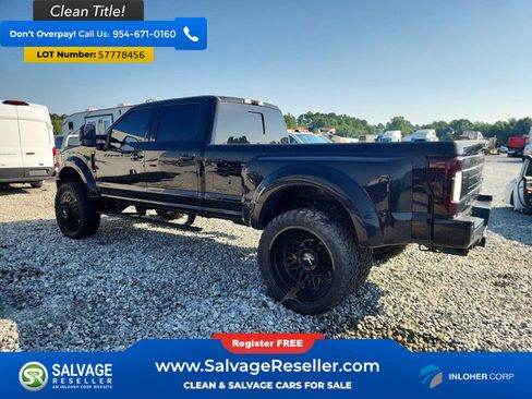 Used 2019 Ford F450 Platinum w/ Platinum Ultimate Package AWD/4WD image 3