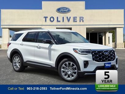 New 2026 Ford Explorer Platinum