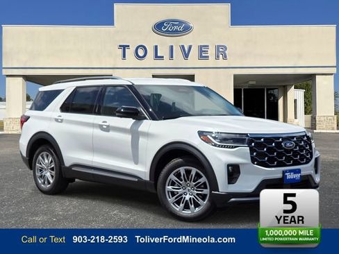 New 2026 Ford Explorer Platinum RWD image 1