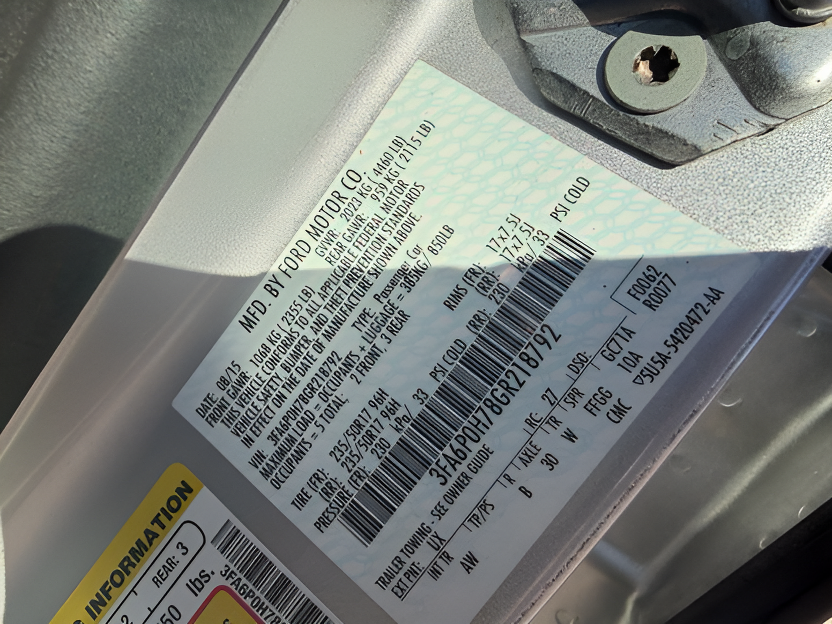 Used 2016 Ford Fusion SE FWD image 32
