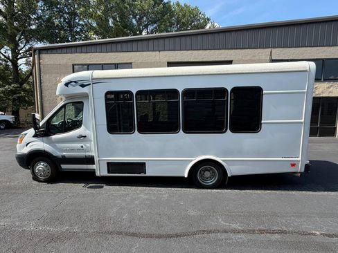 Used 2019 Ford Transit 350 156 DRW w/ Shuttle Bus Prep Package RWD image 2