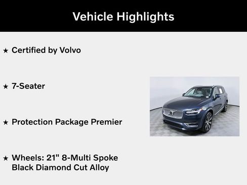 Certified 2025 Volvo XC90 T8 Ultra w/ Protection Package Premier AWD/4WD image 5