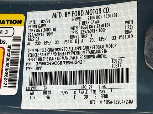 Used 2024 Ford Bronco Sport Outer Banks w/ Tech Package image 33