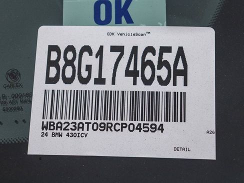 Used 2024 BMW 430i Convertible w/ M Sport Package image 34