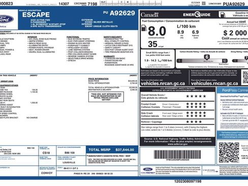 Used 2023 Ford Escape Active w/ Tech Pack #1 image 23