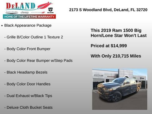 Used 2019 RAM 1500 Big Horn AWD/4WD image 7