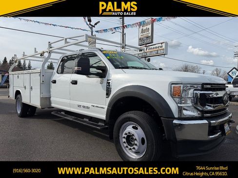 Used 2021 Ford F550 4x4 Crew Cab Super Duty image 1