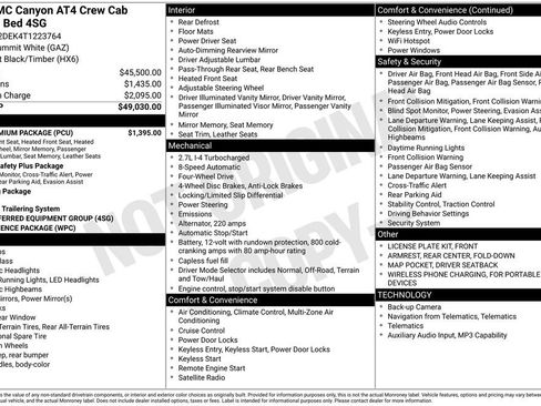 New 2026 GMC Canyon AT4 w/ AT4 Premium Package AWD/4WD image 4