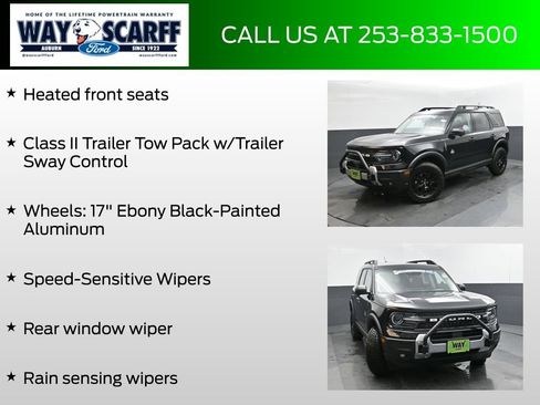 New 2025 Ford Bronco Sport Outer Banks w/ Sasquatch Outer Banks Package AWD/4WD image 37