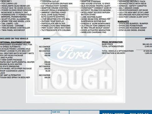 Certified 2021 Ford F350 Limited AWD/4WD image 2