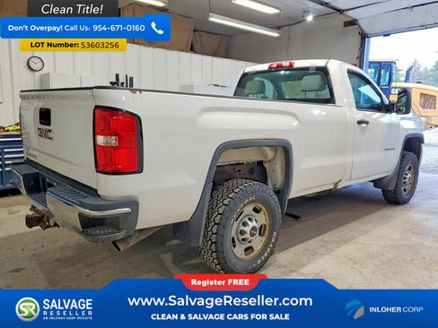 Used 2016 GMC Sierra 2500 4x4 Regular Cab w/ Snow Plow Prep Package image 4