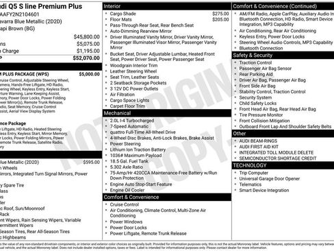 Used 2022 Audi Q5 2.0T Premium Plus w/ Premium Plus Package image 39