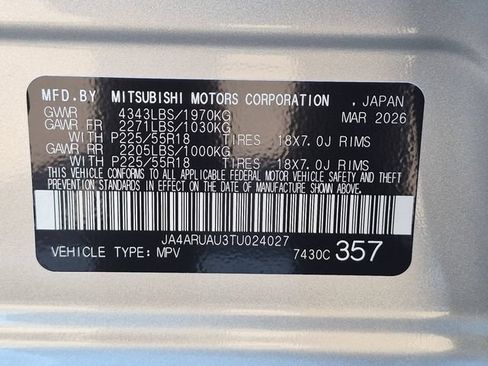 New 2026 Mitsubishi Outlander Sport ES AWD/4WD image 36