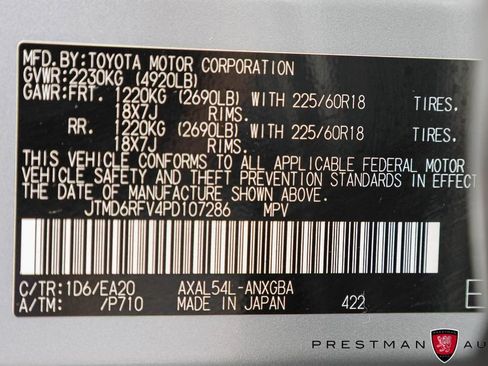 Used 2023 Toyota RAV4 Limited w/ Limited Grade Weather Package AWD/4WD image 45