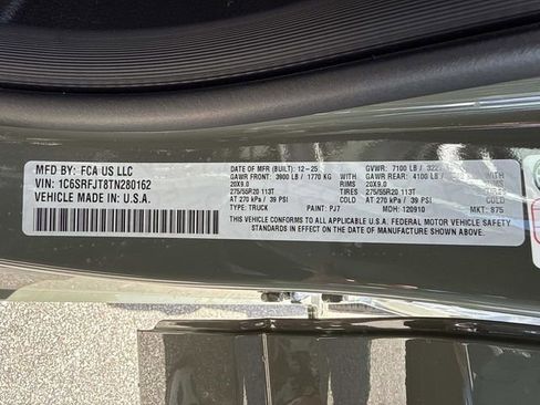 New 2026 RAM 1500 Laramie w/ Sport Appearance Package image 33