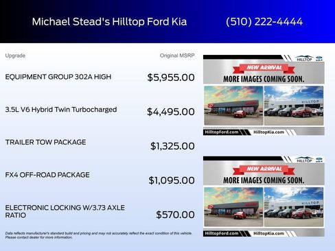 Certified 2023 Ford F150 XLT w/ Equipment Group 302A High image 5