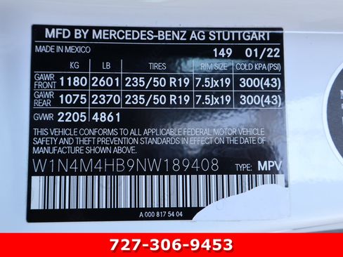 Certified 2022 Mercedes-Benz GLB 250 4MATIC image 29