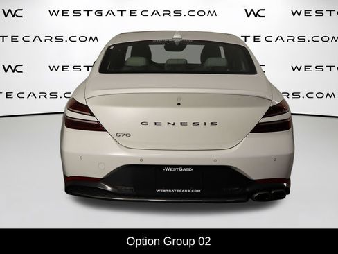 Used 2023 Genesis G70 2.0T w/ Sport Prestige Package RWD image 4
